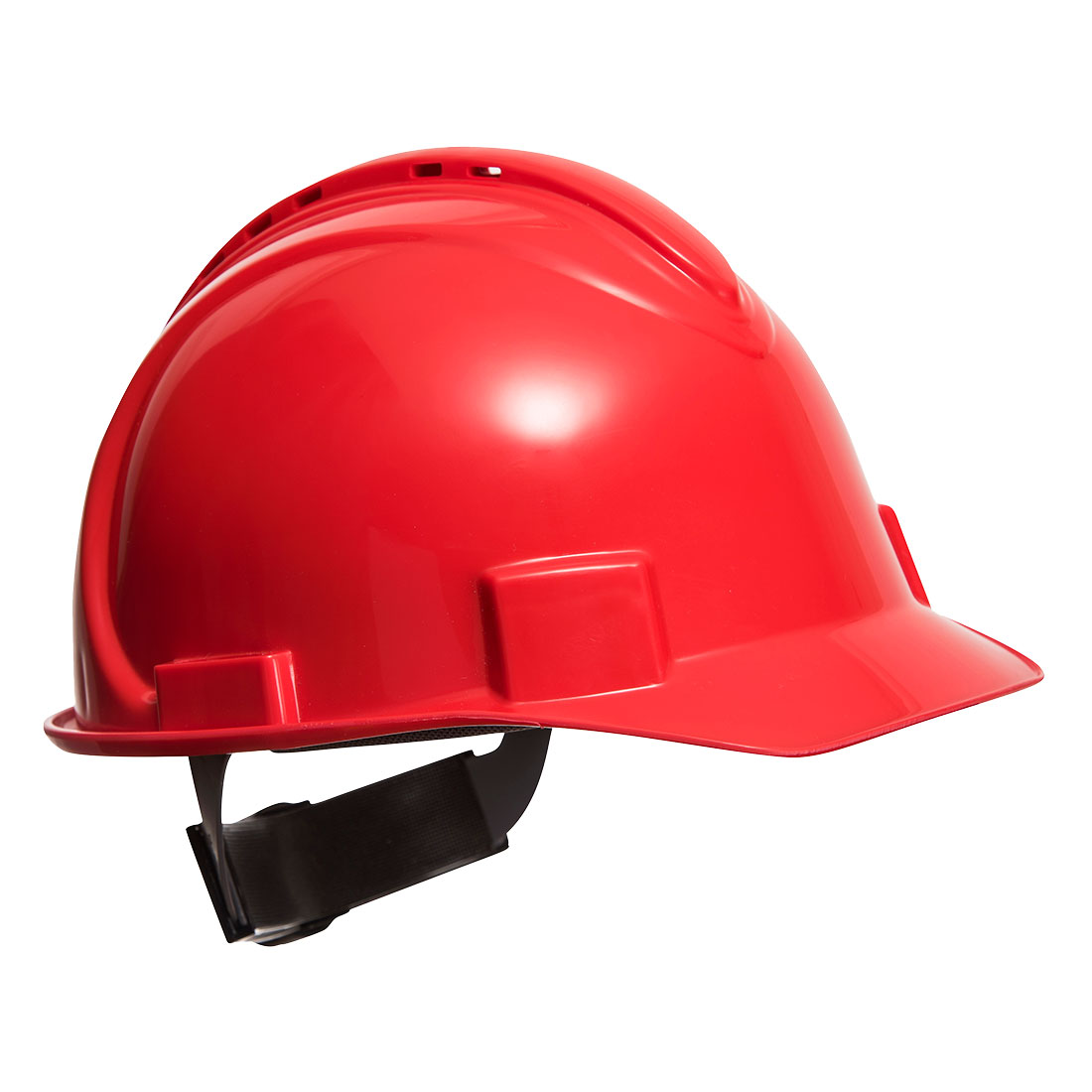 PW02 Portwest® Safety Pro Vented Hard Hats - Red